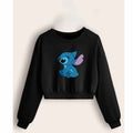 Moletom Cropped Agasalho Feminino Lilo Promoção